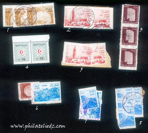 Variétés / Timbres avec erreurs Stampsdz
